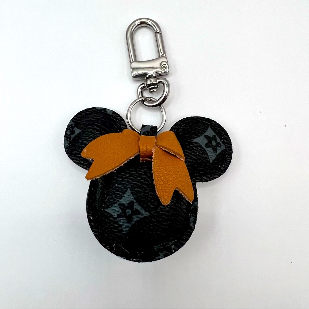 NEW Monogram Mouse Keychain Bag Charm